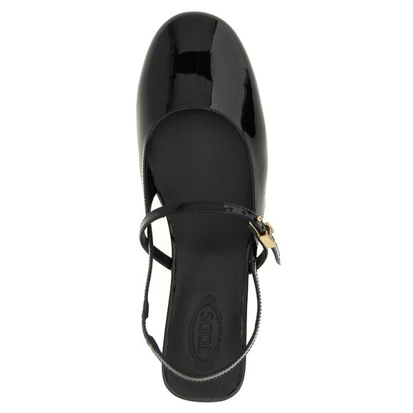 Tod\'s Women\'s Mary Jane Patent Ballet Flats